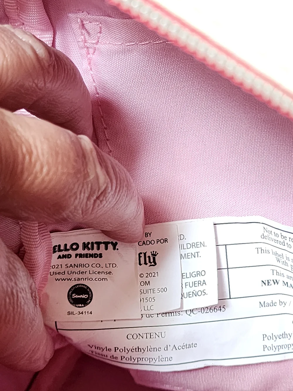 Sanrio x Loungefly Pink Mini Backpack